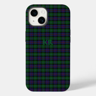 Argyll District Tartan com monograma / nome