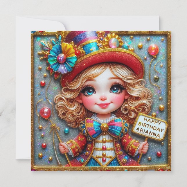 ARIANNA~ Parabéns ~ Entretenedor Circus ~ (Frente)