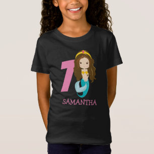 Ariel - Nossa Pequena Camiseta de 7 de aniversári