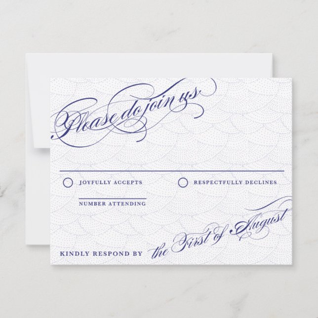 Arielle by Forever Wedding RSVP (Frente)