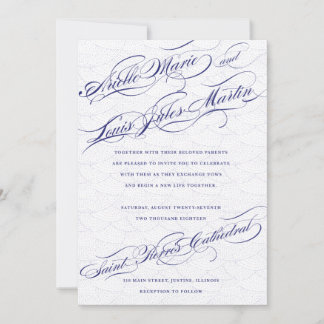 Arielle por Forever Wedding ・ Convite para Casamen