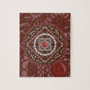 Aries Mandala Quebra-cabeça
