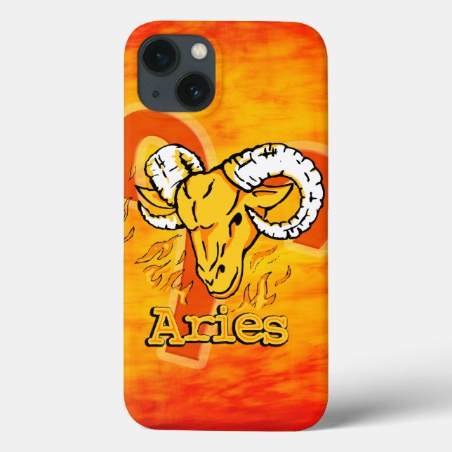 Aries O sinal de fogo Ram zodiac é iphone 6 (Verso)