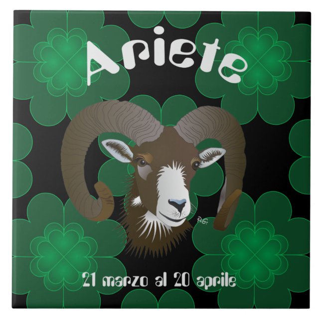 Ariete 21 al marzo 20 Tiles Aprile (Frente)