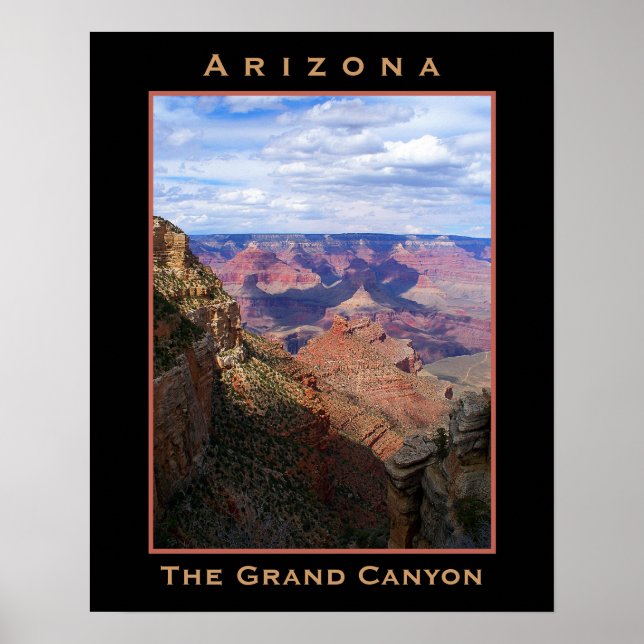 Arizona Grand Canyon South Rim Poster (Frente)