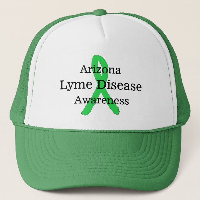 Arizona Lyme Disease Awarness Boné de beisebol (Frente)