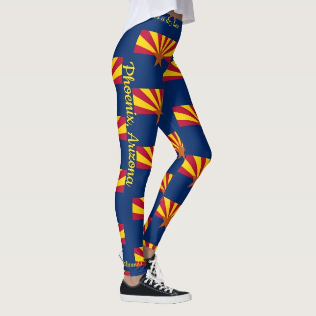 Arizona Personaliza Leggings Calças em Corrente Mu (Direita)