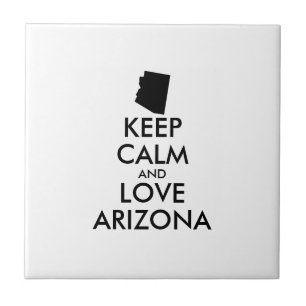 Arizona personalizável MANTER CALM e AMOR