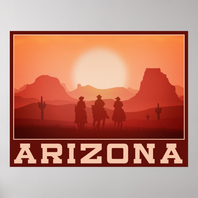 Arizona sunset poster 2 (Frente)