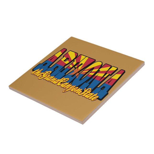 Arizona the Grand Canyon State (Lateral)