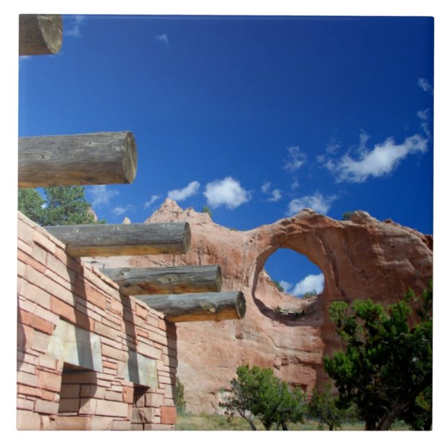 Arizona, Window Rock. Capital dos Navajos (Frente)