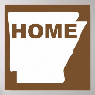 Arkansas Home Longe Do Sinal De Poster
