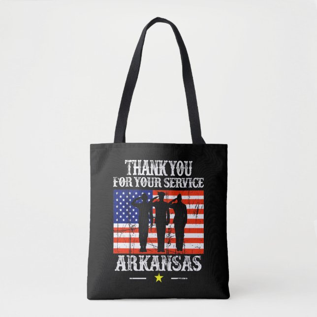 Arkansas USA Tote Bag (Frente)