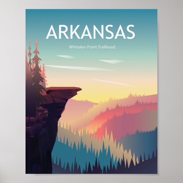 ArkansasTravel poster - viagem dos Estados Unidos (Frente)