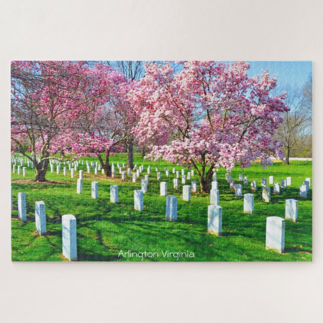 Arlington Virgínia.Saudação de Natal Quebra-cabeça (Horizontal)