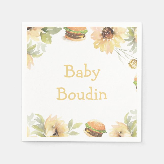 Arma nos Burgueiros de Forno no Guardanapo de Gril (Frente)