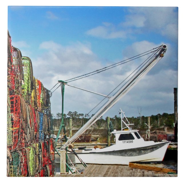 Armações de Caranguejo Empilhadas e Prontas (Frente)