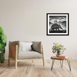 Armadillo - Archival Art Impressão