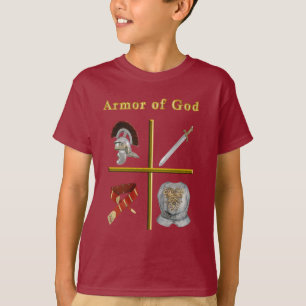 Armadura das camisetas de Deus