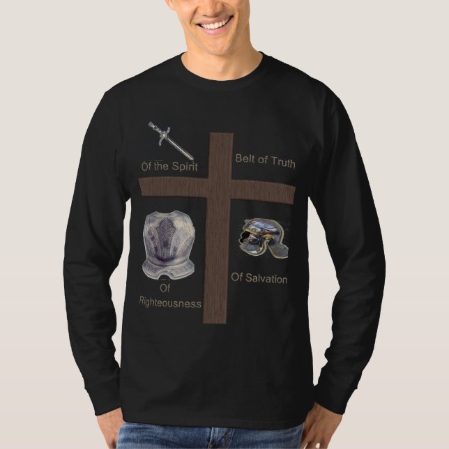Armadura de cheio de camiseta de Deus (Frente)