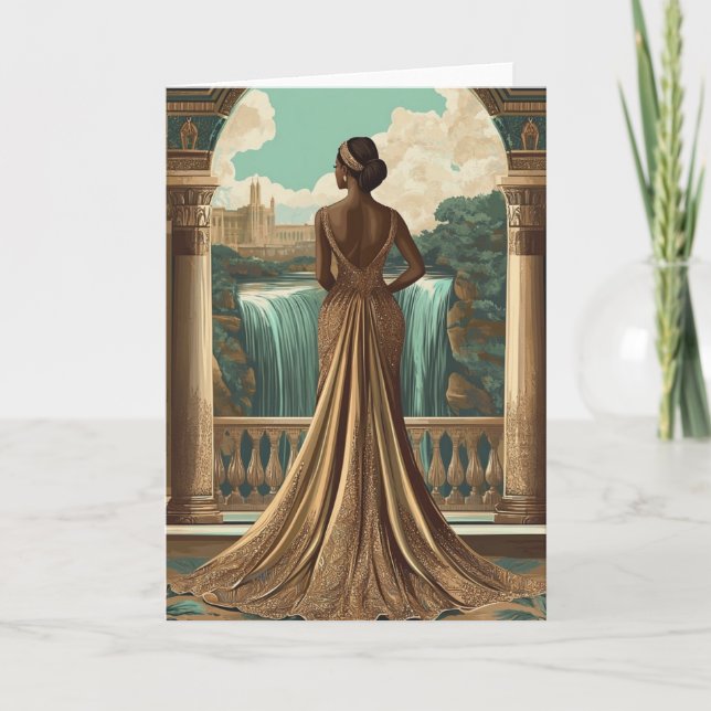 ARMANA PALACE 3 Cartões de agradecimentos dobrado (Frente)