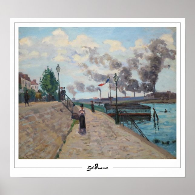 Armand Guillaumin Zedign Art Poster #134 (Frente)