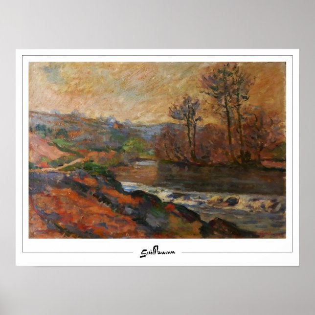 Armand Guillaumin Zedign Art Poster nº 162 (Frente)