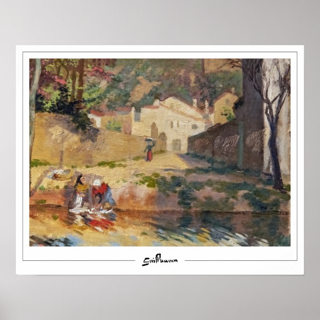 Armand Guillaumin Zedign Art Poster nº 202 (Frente)
