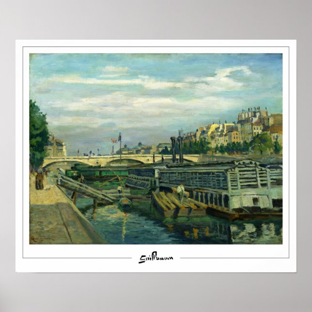 Armand Guillaumin Zedign Art Poster nº 6 (Frente)
