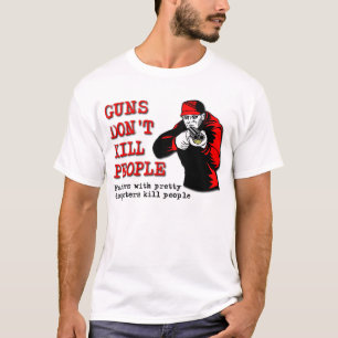 Armas Não Matares Pessoas Camisa Engraçada