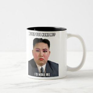 Armas nucleares do Un de Kim Jong mim caneca de