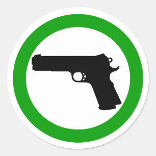 Armas permitidas a etiqueta da zona