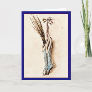 Armazenamento de Vintage - Cartão de Natal