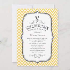 Armazene os Convites de chá de panela da cozinha