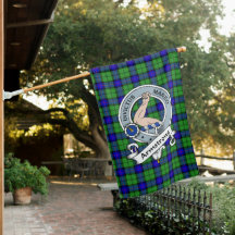 Armstrong Clan Crachá Tartan Flag Scottish