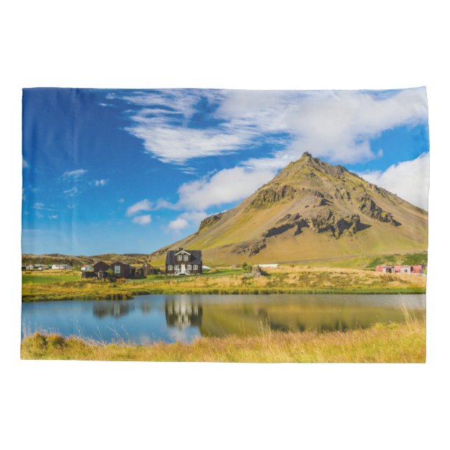 Arnarstapi Amtmansshus E Monte Stapafell, Islândia (Verso)