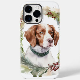 Aroca de Natal do Brittany Spaniel Cãozinho Festiv