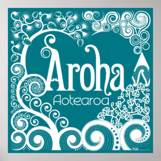 Aroha Aotearoa Poster