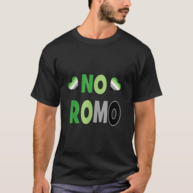 Aromântico NENHUMA Camisa ROMO Aro Shirt Difa Pres (Frente)