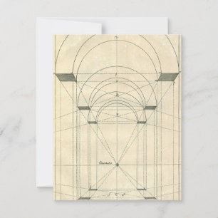 Arquitetura Antiga, Perspectiva de Arco Renascenti