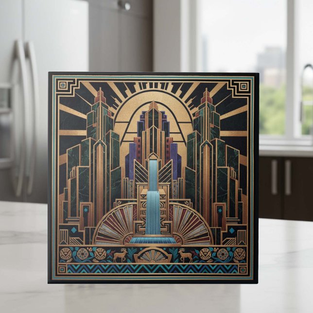 Arquitetura Art Déco Cachoeira Pat#3 ID1196 (Criador carregado)