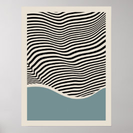 Arquitetura Bauhaus | Poster Azul Claro