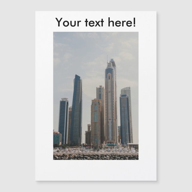 Arquitetura de Dubai Marina (Frente)