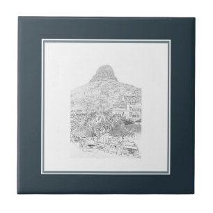 Arquitetura de paisagem urbana chefe da Cidade do 