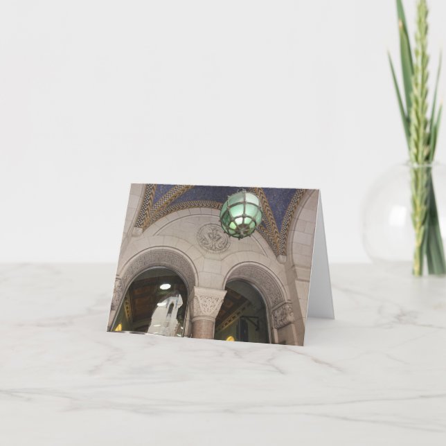 Arquitetura Detroit - Cartão Buhl Building Note (Frente)