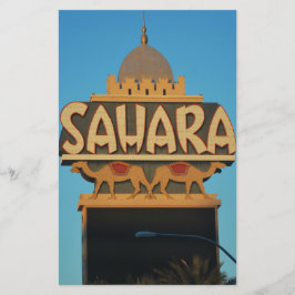 Arquitetura do Marco do Cassino Las Vegas Sahara
