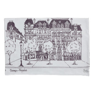 Arquitetura Haussmann Champs Elysees