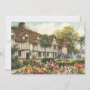 Arquitetura Vintage - Algodão Formal do Jardim Ing