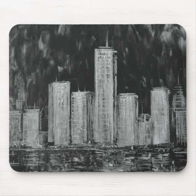Arranha-céus Mousepad de New York (Frente)