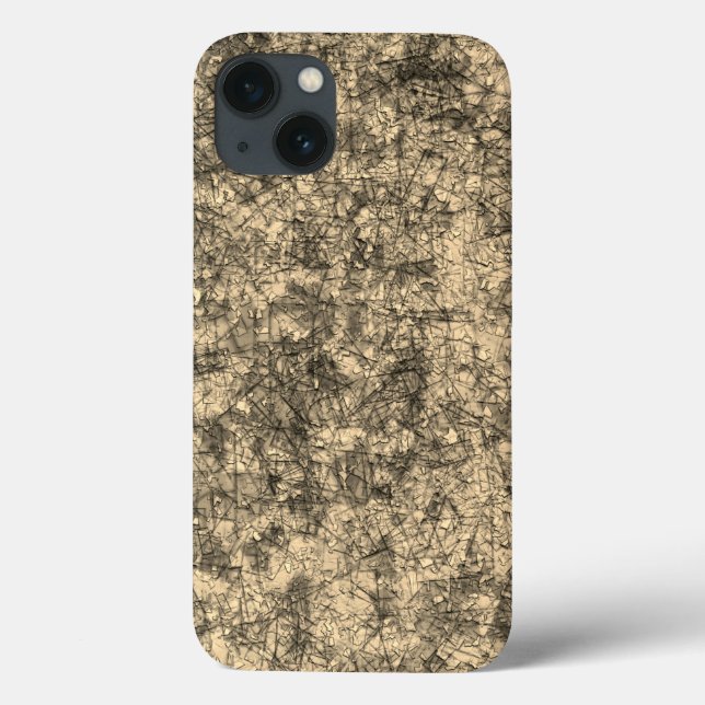 Arranhe arranhões em um khaki ligeiramente visto (Verso)